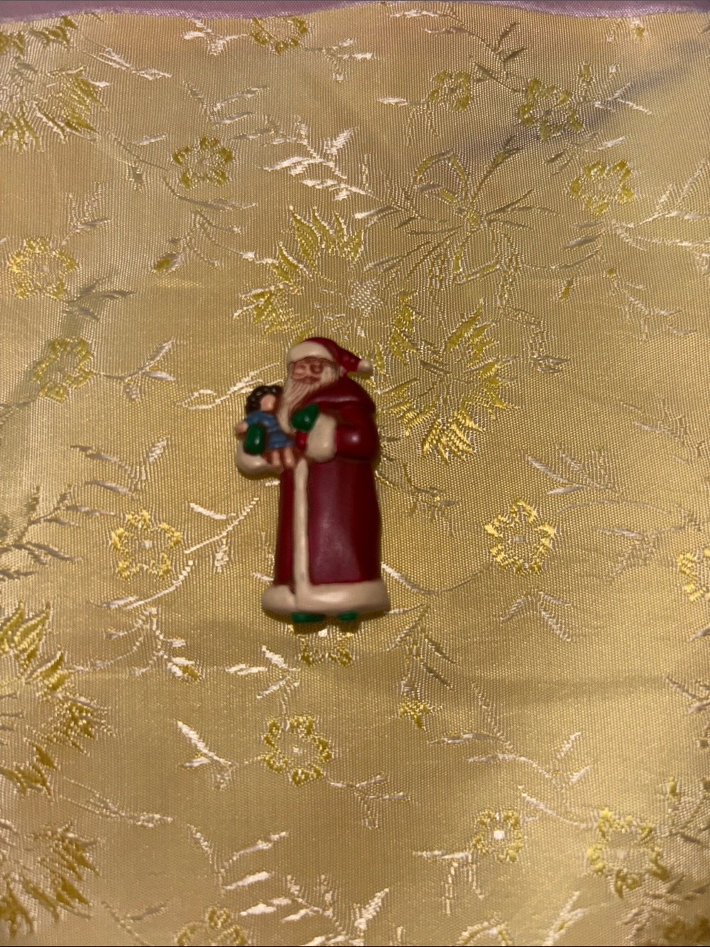 Vintage Hallmark Father Cmas Pin!
